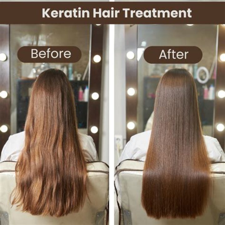 How do you tie your hair after a keratin treatment?