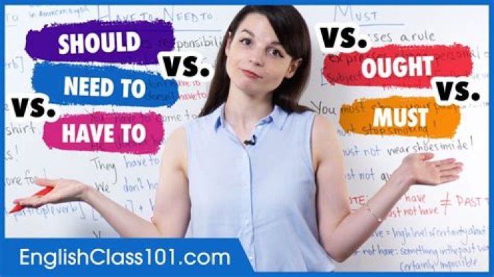 How do you use not ought to?