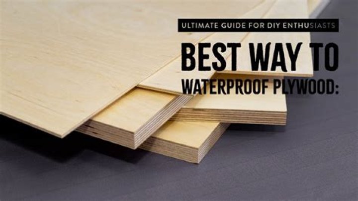 How do you waterproof wood naturally?