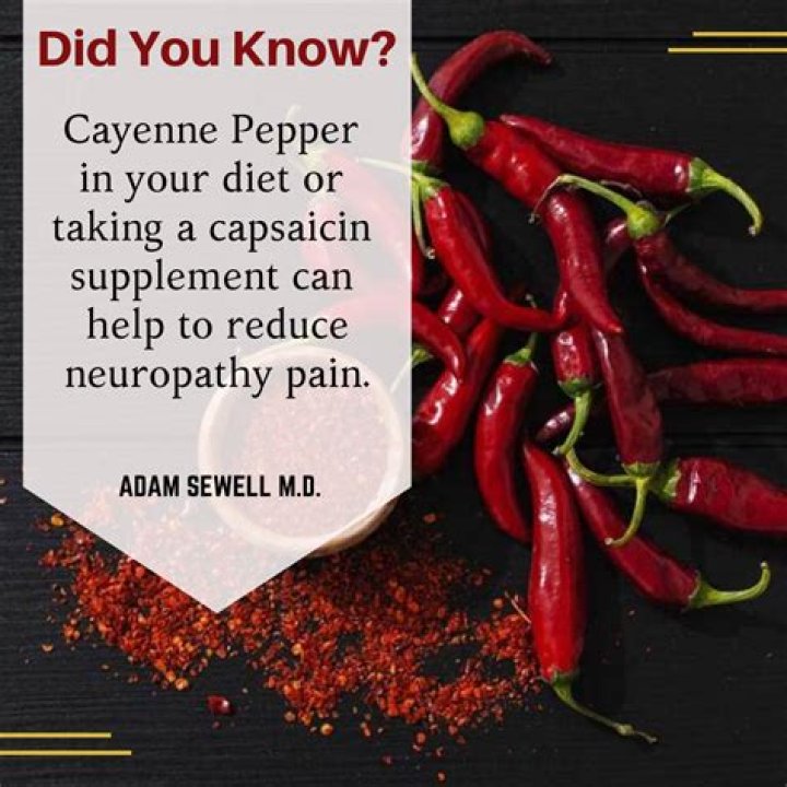How does cayenne pepper help neuropathy?