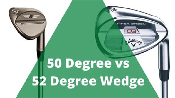 How far should a 52 degree wedge go?