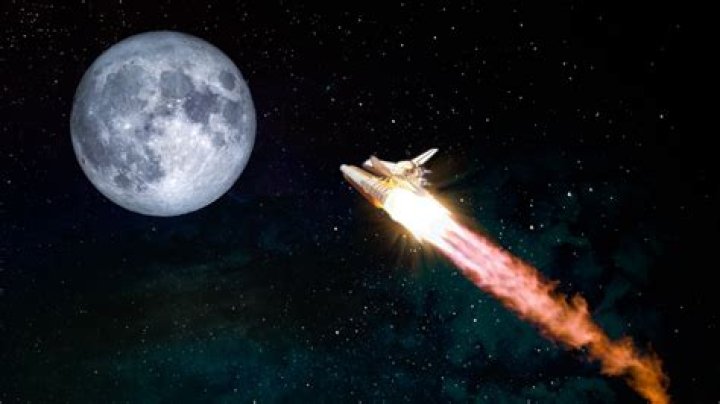 How far would a bullet travel on the moon?