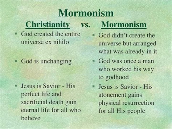 How is Mormonism different from Christianity?