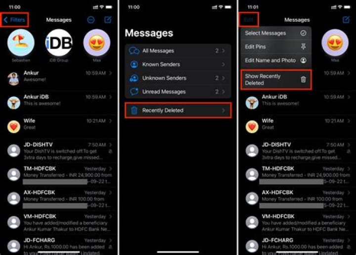 How long do iPhone messages last?