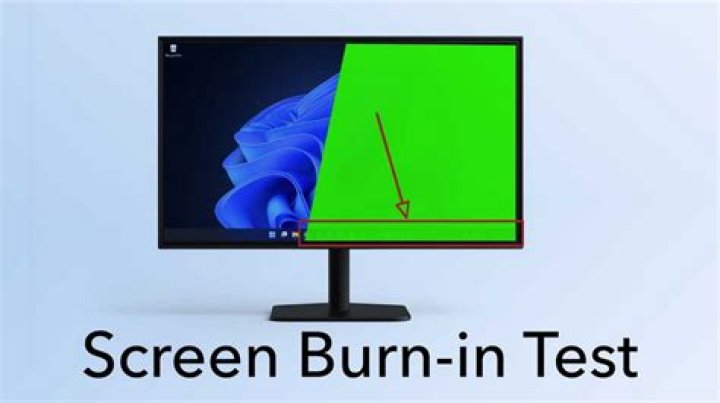 How long does it take for screen burn-in?