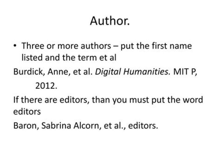 How many authors get published?