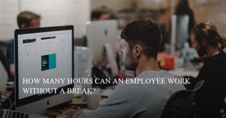How many hours can you drive without a break?