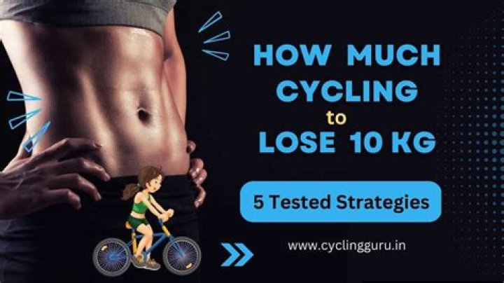 How many km should I cycle to lose weight?