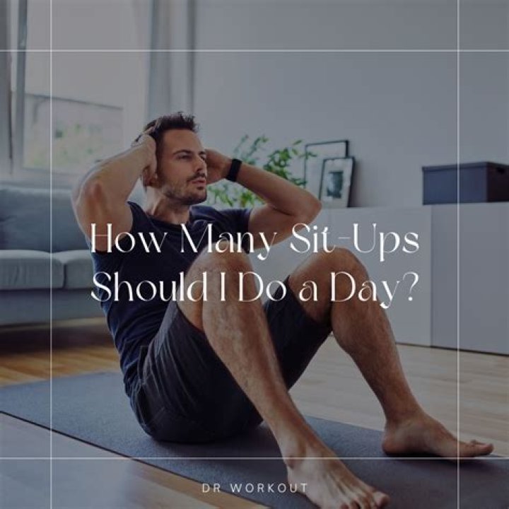 How many sit ups is good for a day?