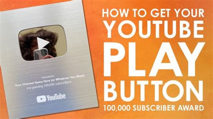 How many subs do you need to get a play button?