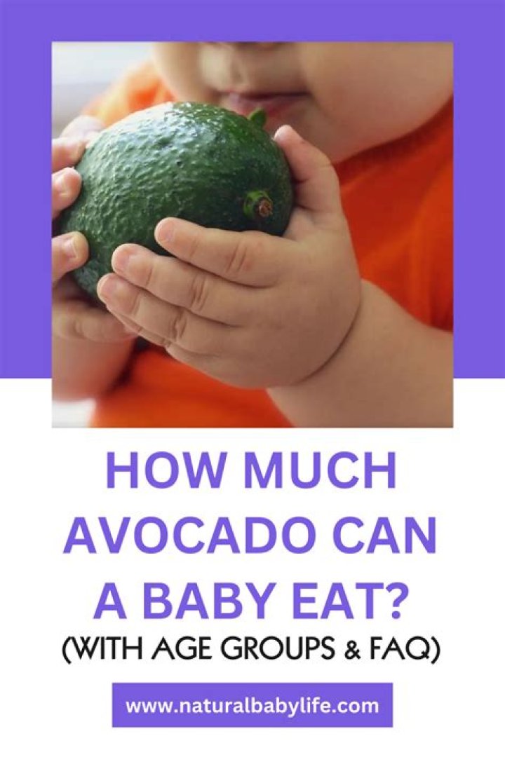 How much avocado can a baby eat a day?