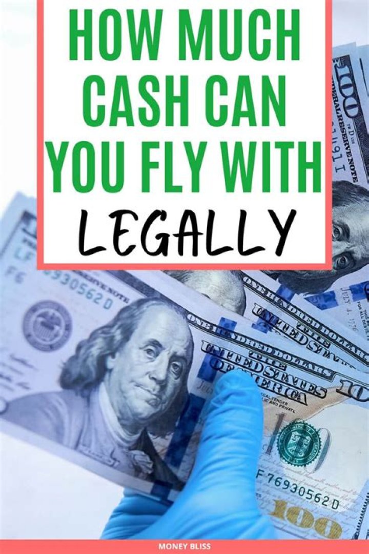 How much cash dollars can I carry to USA?