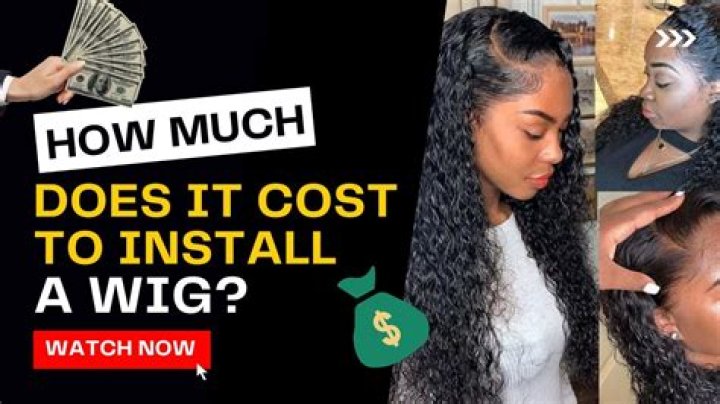 How much does a sew in wig cost?