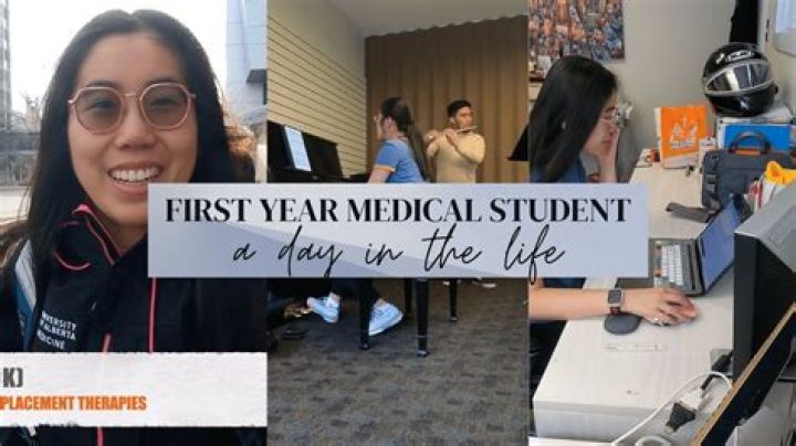 How old is the average first year medical student?