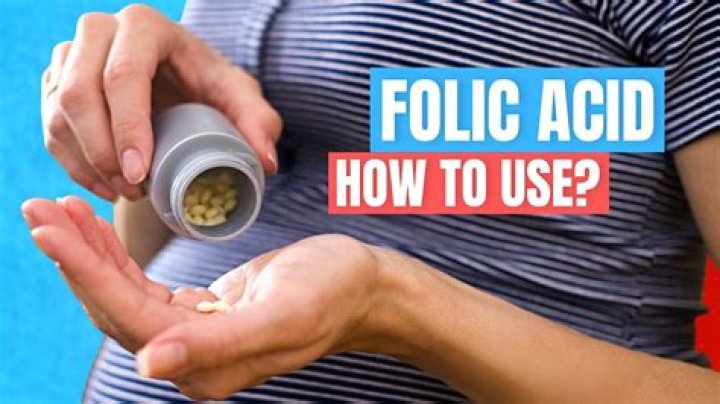 How quickly does folic acid work?