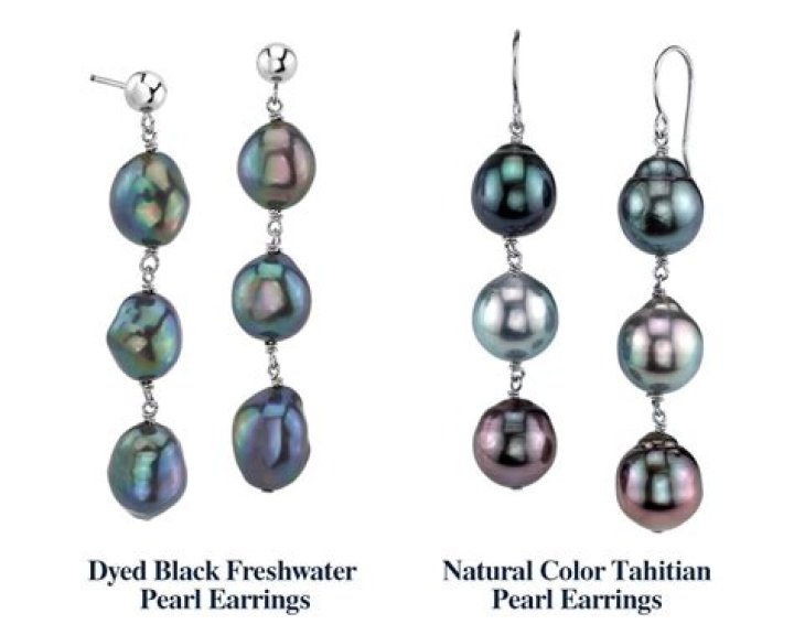 How rare are black Tahitian pearls?