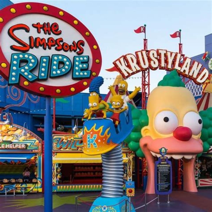 How scary is The Simpsons Ride?