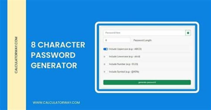 How strong is an 8 character password?