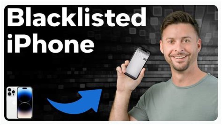 Is a phone blacklisted forever?
