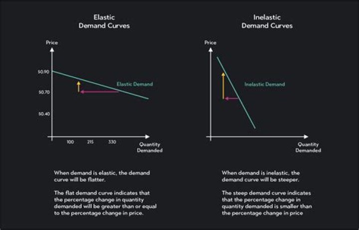 Is a vertical demand curve elastic?