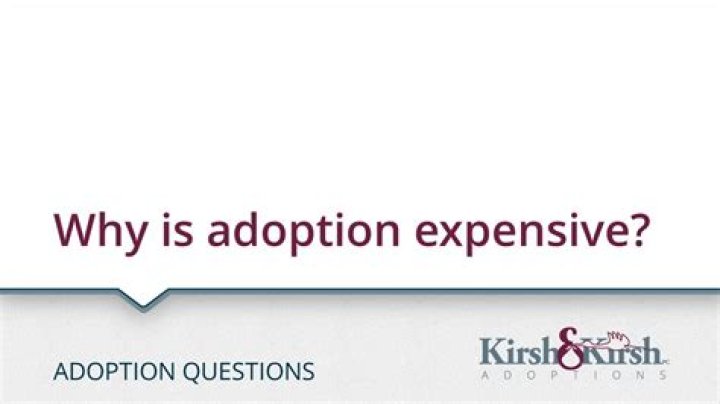 Is adoption expensive in India?