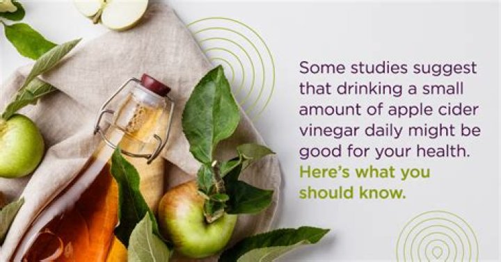 Is apple cider vinegar good for your anxiety?