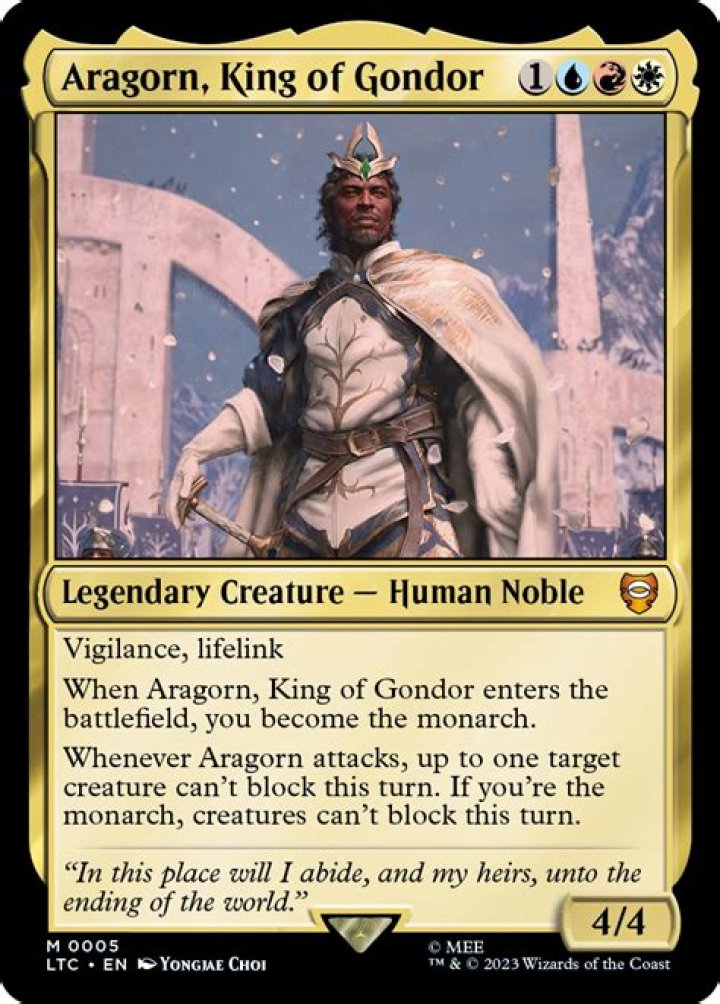 Is Aragorn King of Rohan?