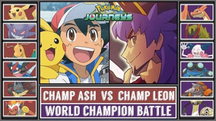 Is Ash gonna beat Leon?