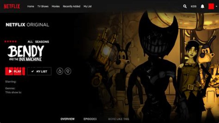 Is Bendy on Netflix?