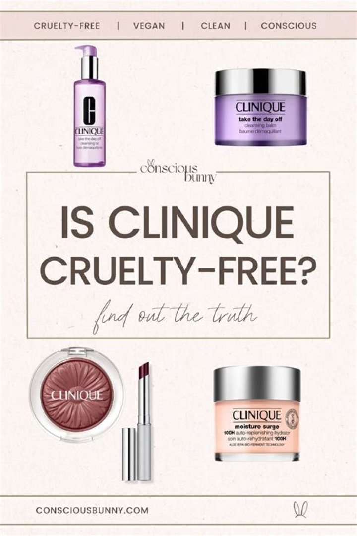 Is Clinique cruelty-free?
