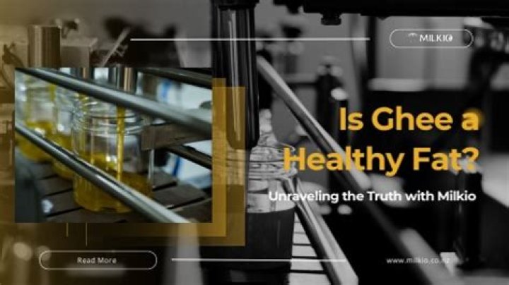 Is ghee a healthy fat?