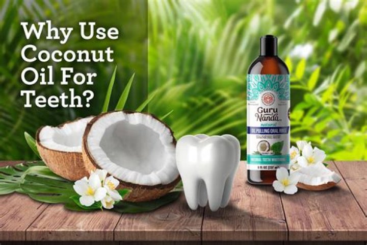 Is it good to put coconut oil on your teeth?
