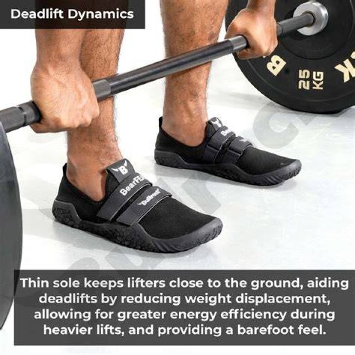 Is it harder to deadlift barefoot?