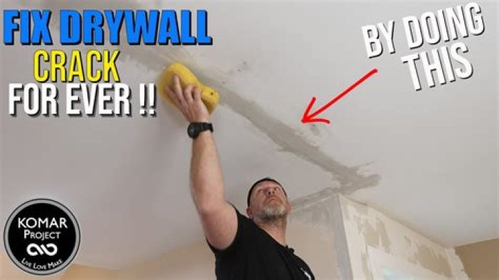 Is it normal for ceiling drywall to crack?