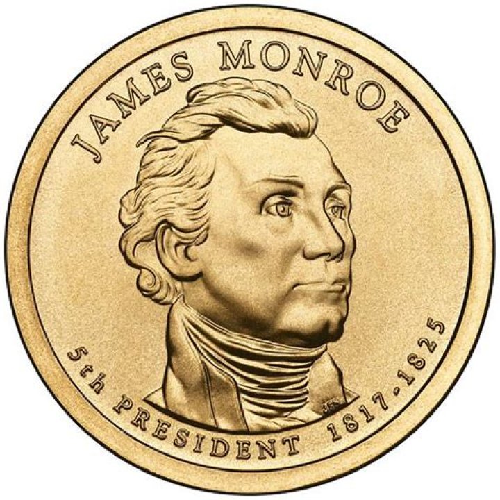 Is James Monroe on a coin?