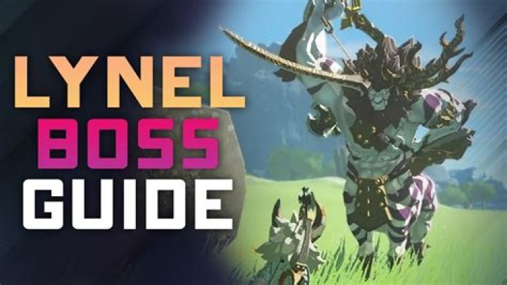 Is lynel a mini-boss?