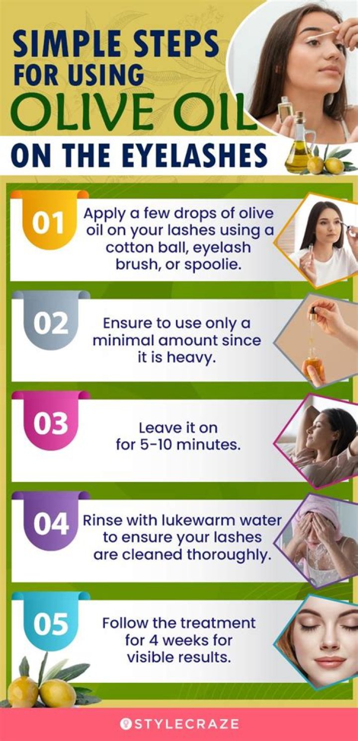 Is olive oil good for eyebrows?