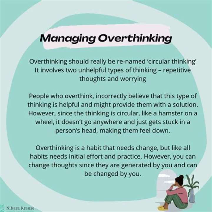 Is overthinking a mental illness?