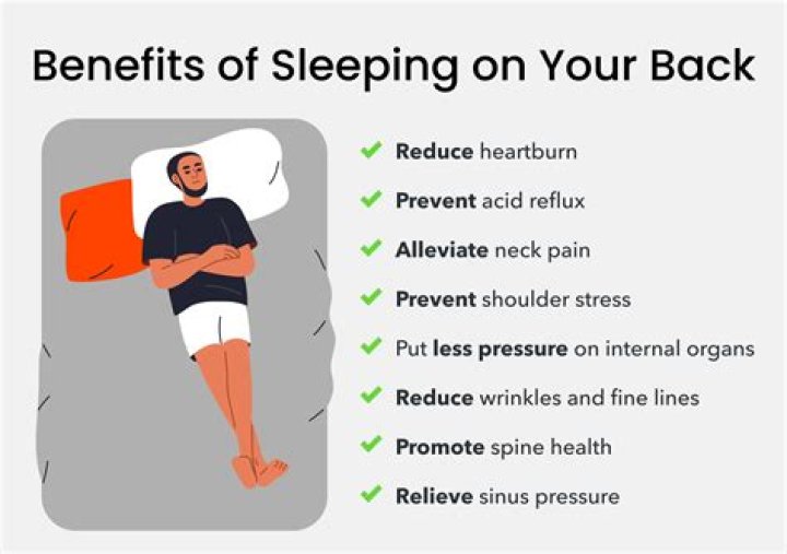 Is sleeping on your back good for acne?