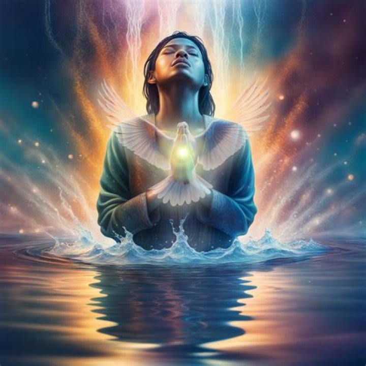 Is the Holy Spirit like water?
