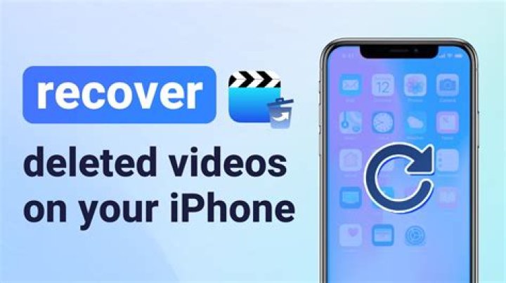 Is there a way to recover deleted videos on iPhone without backup?