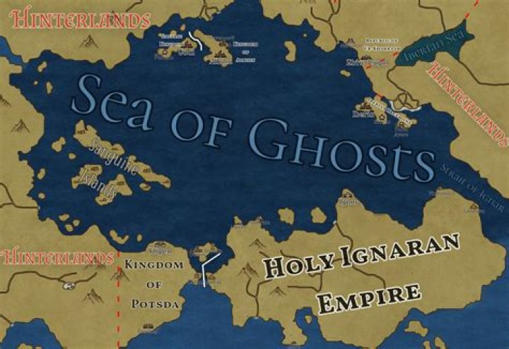 Is there anything in the Sea of Ghosts?