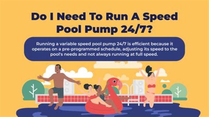 Should I run my pool pump 24 7?