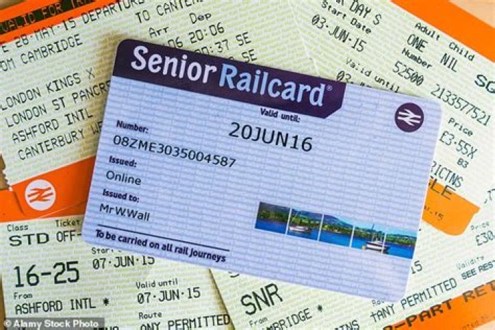 What age can you get a Senior Railcard?