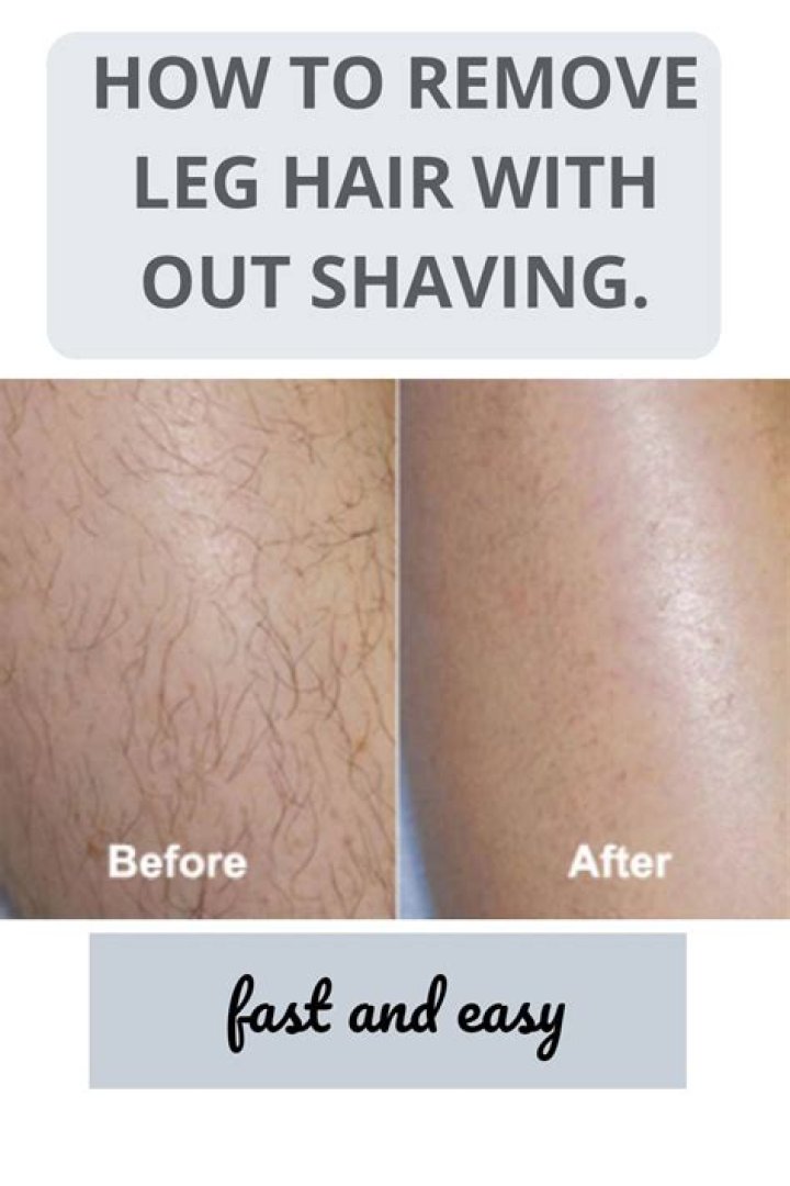 What age should you remove leg hair?