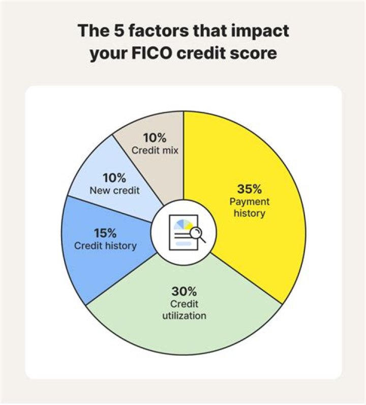 What are 5 things that affect your credit score?