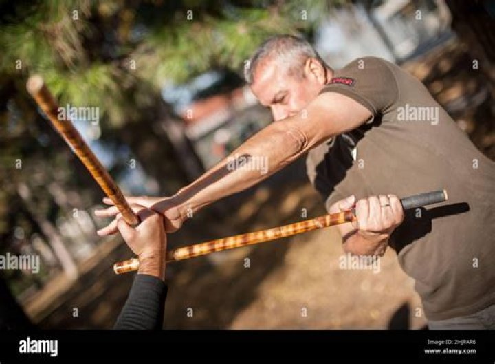 What are Chinese fighting sticks called?