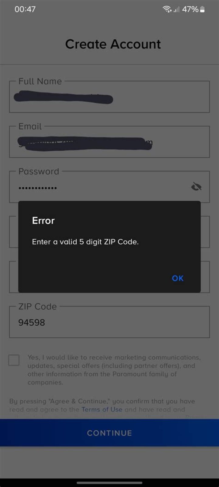 What are invalid ZIP Codes?