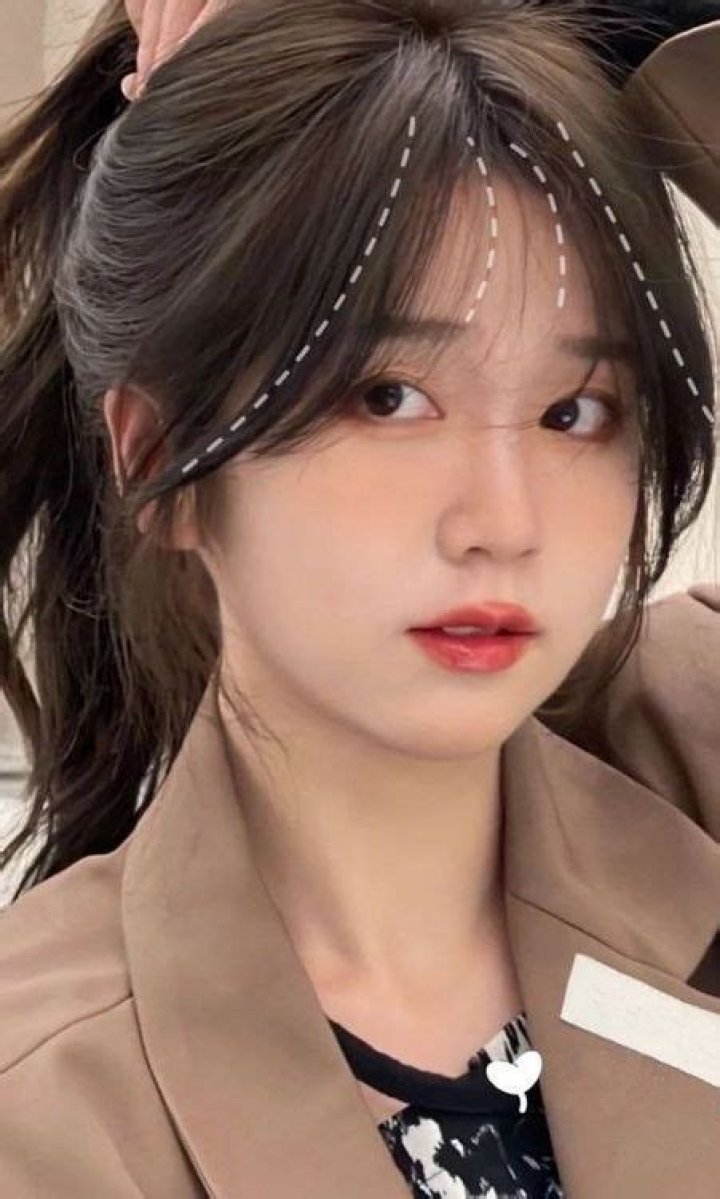 What are Korean bangs?