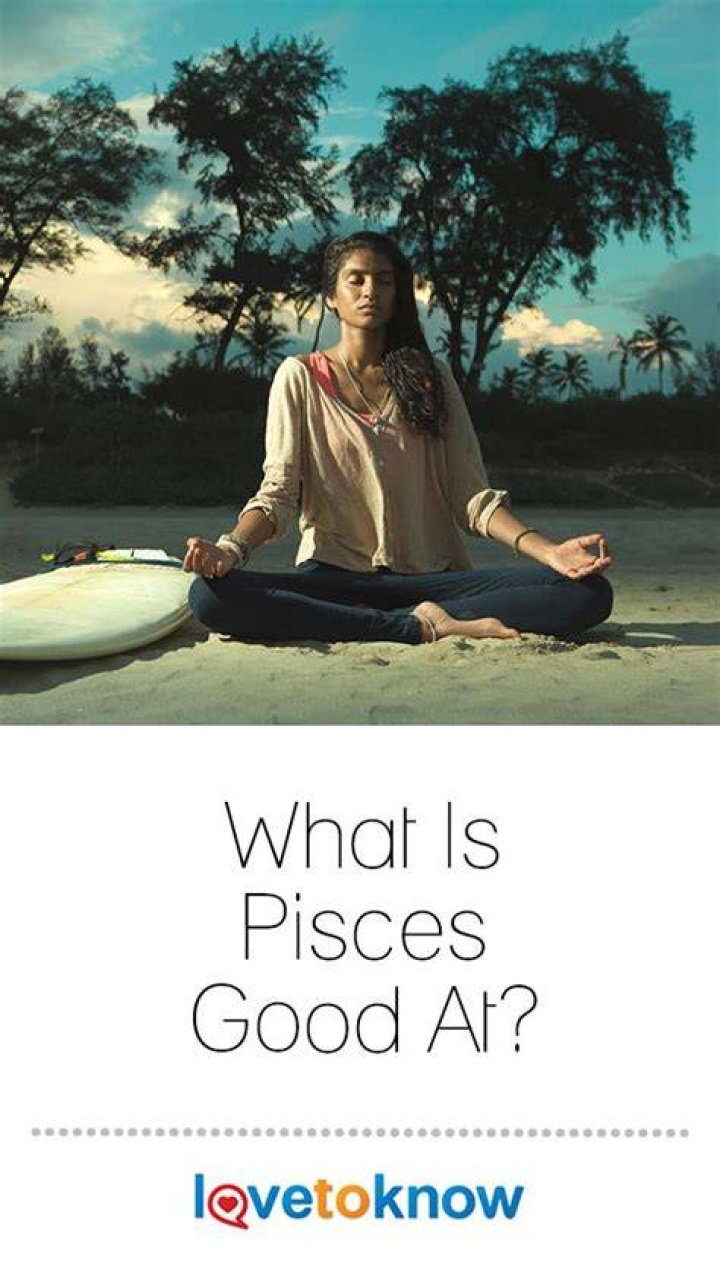 What are Pisces good at doing?